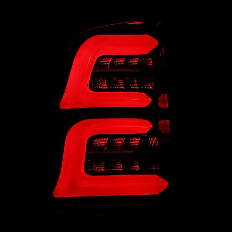 AlphaRex 97 - 03 Ford F - 150 (Excl 4 Door SuperCrew Cab) PRO - Series LED Tail Lights Jet Black Tail Lights