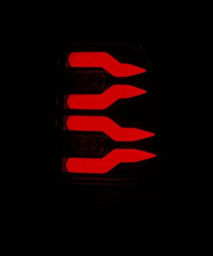 AlphaRex 97-03 Ford F150 / 99-16 Ford F250/F350/F450/F550 LUXX-Series LED Tail Lights - Black-Headlights-AlphaRex