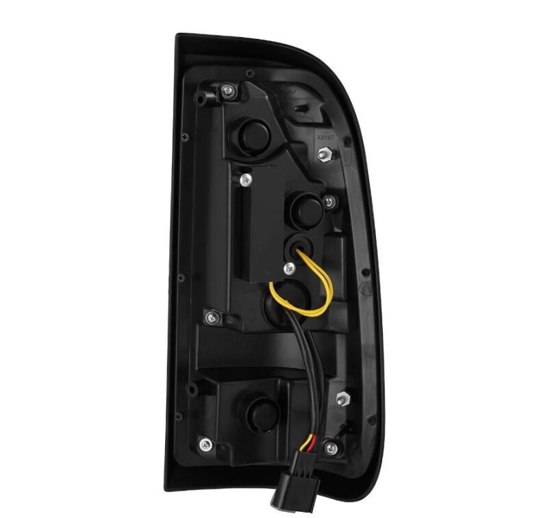 AlphaRex 97-03 Ford F150 / 99-16 Ford F250/F350/F450/F550 LUXX-Series LED Tail Lights - Black-Headlights-AlphaRex