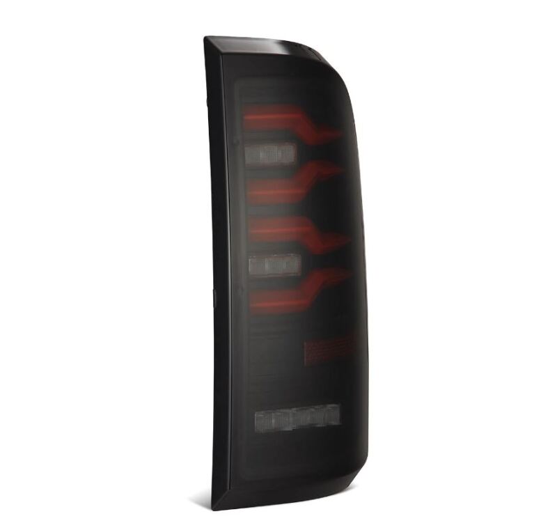 AlphaRex 97-03 Ford F150 / 99-16 Ford F250/F350/F450/F550 LUXX-Series LED Tail Lights - Black/Red-Headlights-AlphaRex