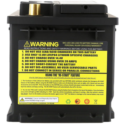 Antigravity H7/Group 94R Lithium Car Battery w/Re-Start-Batteries-Antigravity Batteries