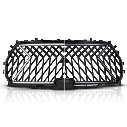Anzo 22 - 24 Toyota Tundra Full LED Light Tube Front Grille w/ Initiation & Running Light Headlights