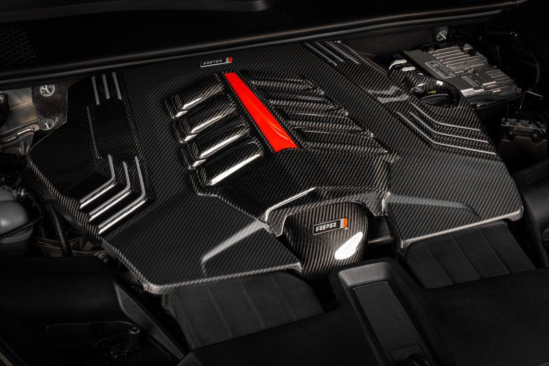 APR 20-24 Audi Q7/Q8/RS Q8/SQ7/SQ8 (4M) 2.9T/3.0T/4.0T Twill Carbon Fiber Engine Cover-Engine Covers-APR