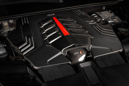 APR 20-24 Audi Q7/Q8/RS Q8/SQ7/SQ8 (4M) 2.9T/3.0T/4.0T Twill Carbon Fiber Engine Cover-Engine Covers-APR