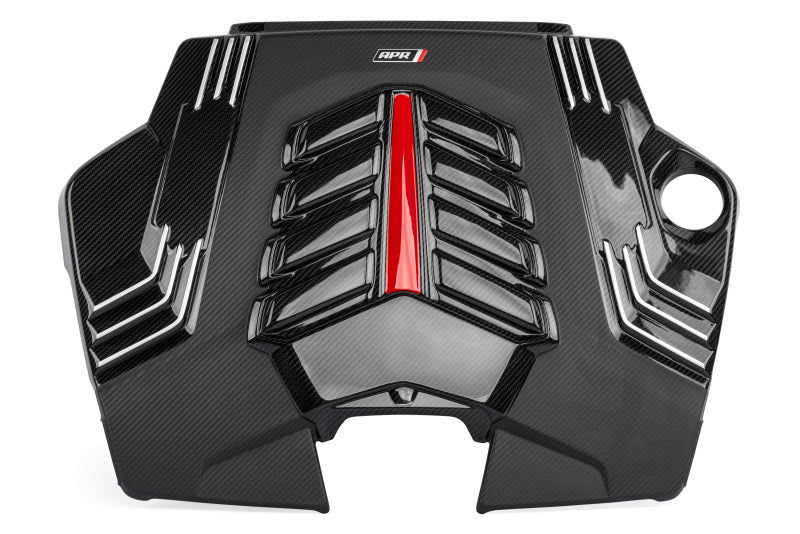 APR 20-24 Audi Q7/Q8/RS Q8/SQ7/SQ8 (4M) 2.9T/3.0T/4.0T Twill Carbon Fiber Engine Cover-Engine Covers-APR