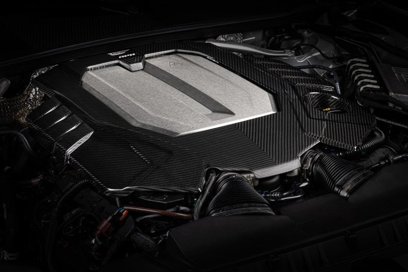 APR 21-26 Audi RS6 Avant/RS7 Sportback EA825 (C8) 4.0T Carbon Fiber Engine Cover-Engine Covers-APR