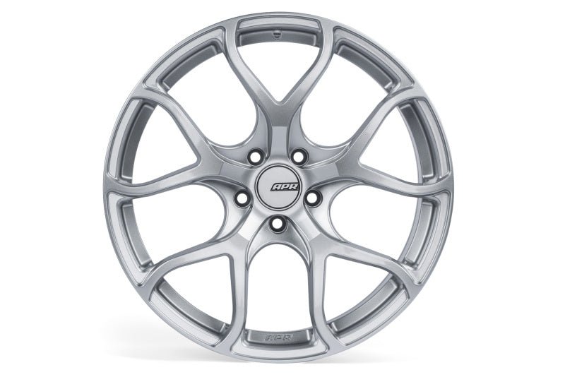 APR A01 Flow Formed 19x8.5 / 5x112 / ET45 / 66.5mm Bore / Silver Wheel-Wheels - Cast-APR