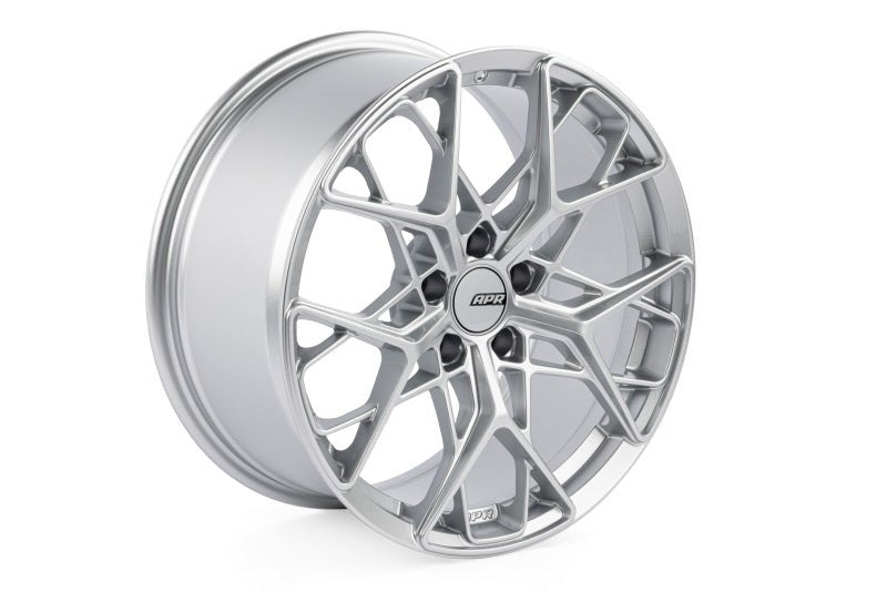 APR A02 Flow Formed 19x8.5 / 5x112 / ET45 / 66.5mm Bore / Silver Wheel-Wheels - Cast-APR