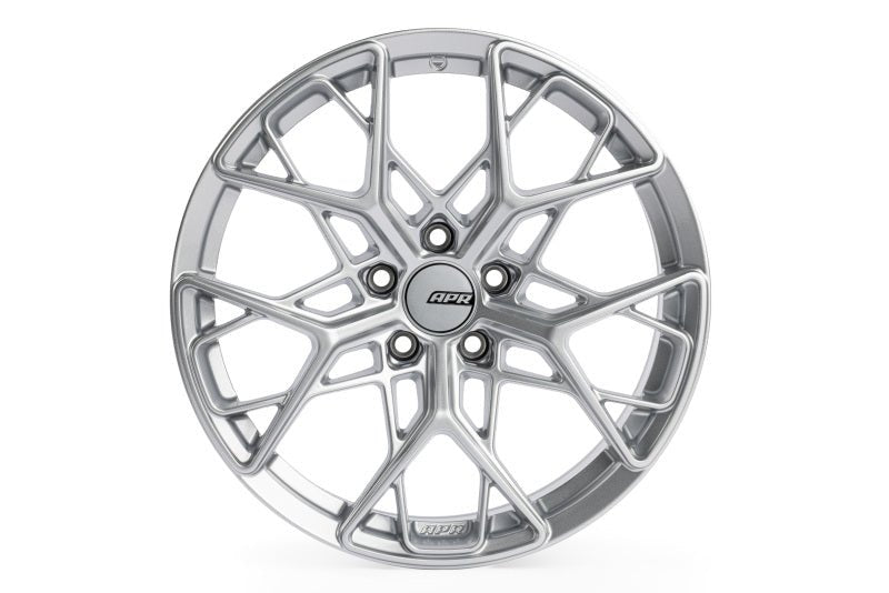 APR A02 Flow Formed 19x8.5 / 5x112 / ET45 / 66.5mm Bore / Silver Wheel-Wheels - Cast-APR