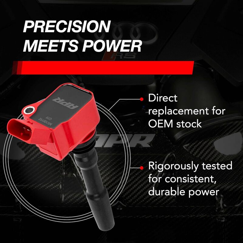 APR EA888.3/EA888.4/EA839/EA825 (MQB/MLB) 2.0T/2.9T/3.0T/4.0T Ignition Coil - Red-Ignition Coils - Upgrade-APR