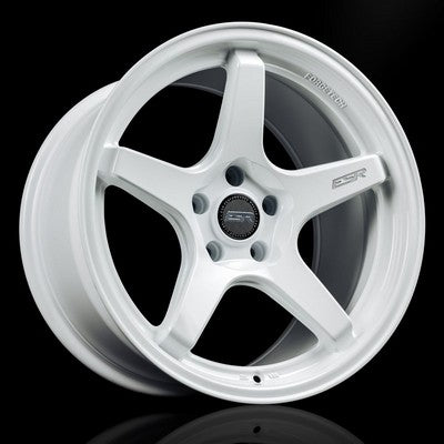 ESR Wheels AP5C Gloss White 18x9.5 +35 5x114.3mm 72.6mm
