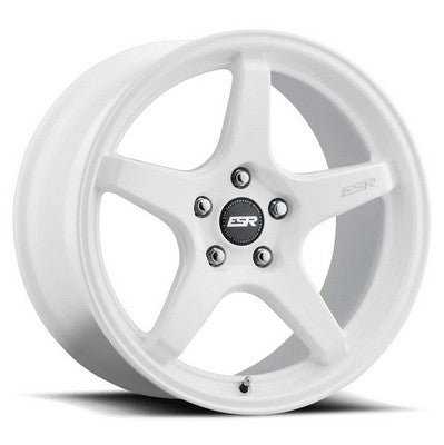 ESR Wheels AP5C Gloss White 18x9.5 +22 5x114.3mm 72.6mm