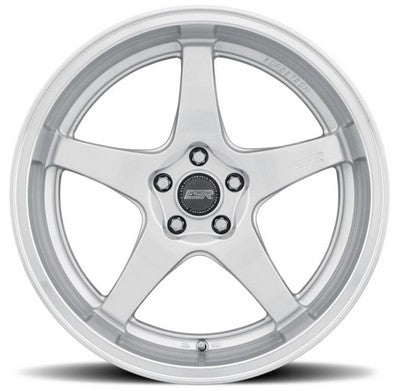 ESR Wheels AP5 Hyper Silver Machine Lip 19x9.5 -99 Custom 999mm