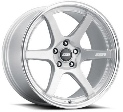 ESR Wheels AP6 Hyper Silver Machined Lip 18x9.5 +35 5x120mm 72.6mm
