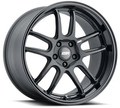 ESR Wheels AP8 Matte Black Gloss Black 19x11 +22 5x114.3mm 72.6mm