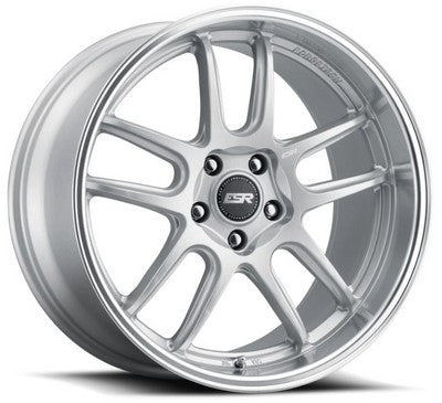 ESR Wheels AP8 Hyper Silver Machined Lip 19x9.5 +35 5x114.3mm 72.6mm