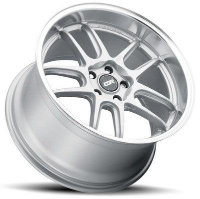 ESR Wheels AP8 Hyper Silver Machined Lip 19x8.5 +30 5x114.3mm 72.6mm