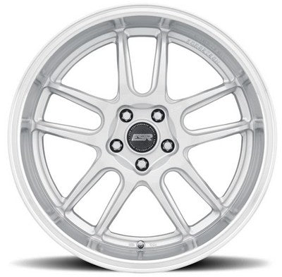 ESR Wheels AP8 Hyper Silver Machined Lip 18x8.5 +30 5x120mm 72.6mm