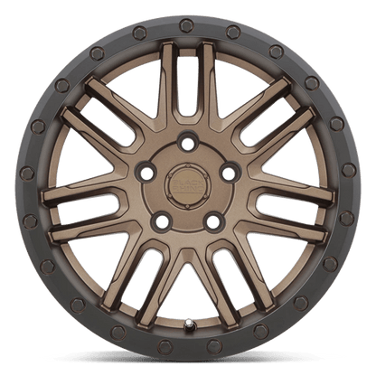Black Rhino ARCHES Bronze W/ Black Ring 18x8 +30 5x120mm 76.1mm