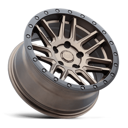 Black Rhino ARCHES Bronze W/ Black Ring 17x8 +30 5x100mm 56.2mm