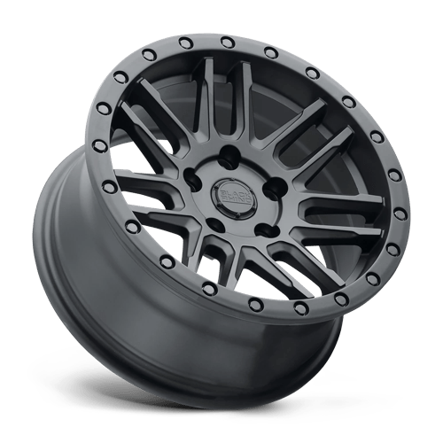 Black Rhino ARCHES Matte Black 17x9.5 +12 6x114.3mm 76.1mm
