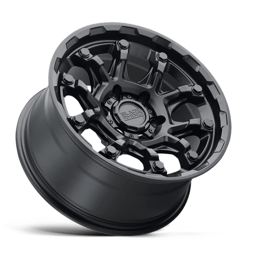 Black Rhino ARK Matte Black W/ G-black Bolts 20x9 +12 5x150mm 110.1mm