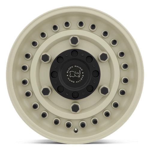 Black Rhino ARMORY Desert Sand 17x9.5 +6 Custom 72.6mm