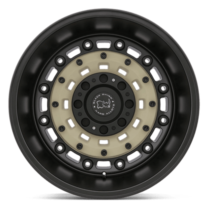 Black Rhino ARSENAL Sand On Black 20x12 -44 5x127mm 71.5mm
