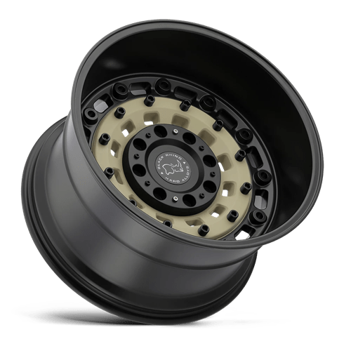 Black Rhino ARSENAL Sand On Black 20x12 -44 5x127mm 71.5mm