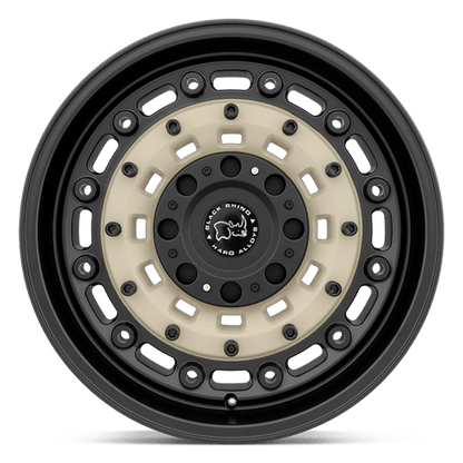 Black Rhino ARSENAL Sand On Black 17x9.5 -18 6x139.7mm 112.1mm