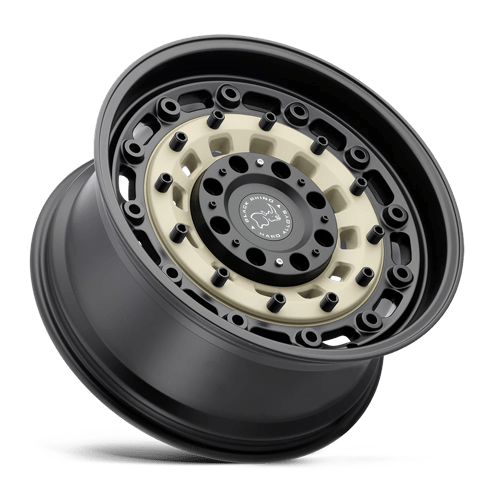 Black Rhino ARSENAL Sand On Black 17x9.5 -18 6x139.7mm 112.1mm