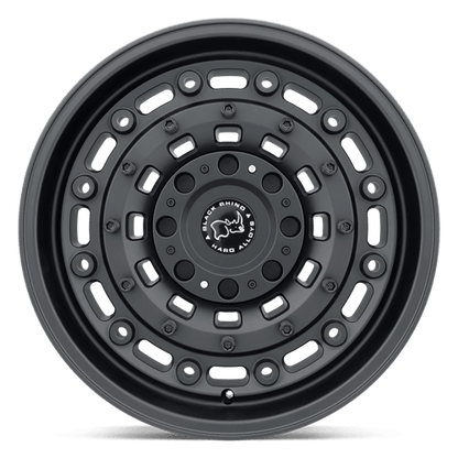 Black Rhino ARSENAL Textured Matte Black 17x9.5 -18 5x127|5x139.7mm 78.1mm