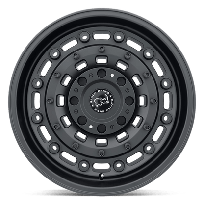 Black Rhino ARSENAL Textured Matte Black 17x8 +30 Custom 72.6mm