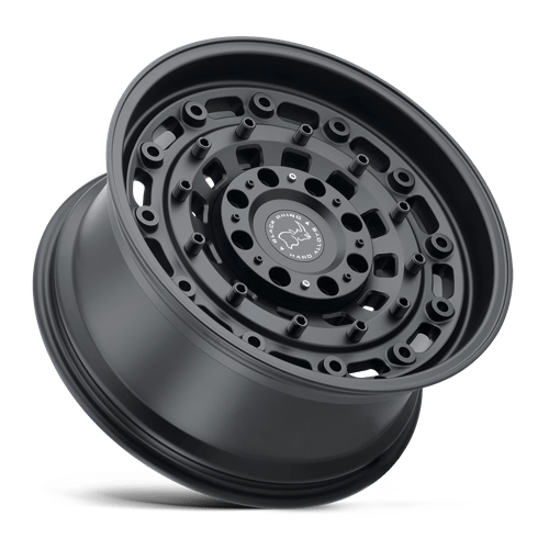 Black Rhino ARSENAL Textured Matte Black 17x9.5 -18 5x127|5x139.7mm 78.1mm