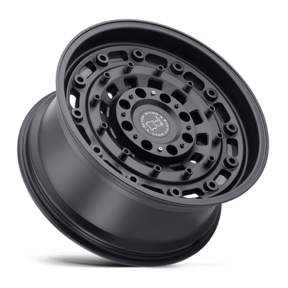 Black Rhino ARSENAL Textured Matte Black 17x9.5 -18 5x127|5x139.7mm 78.1mm