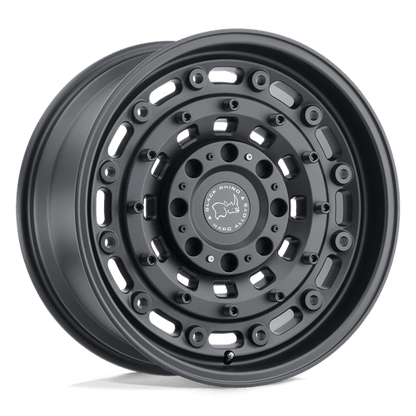 Black Rhino ARSENAL Textured Matte Black 17x9.5 -18 5x127|5x139.7mm 78.1mm