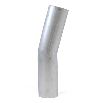 HPS 4-1/2" OD 15 Degree Bend 6061 Aluminum Elbow Pipe Tubing 15 Gauge w/ 6" CLR