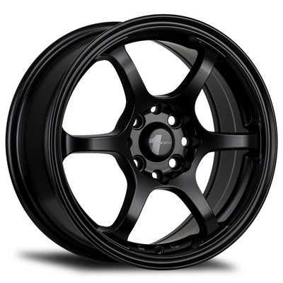 AVID.1 AV-02 Matte Black 15x6.5 +38 4x100|4x114.3mm 73.1mm