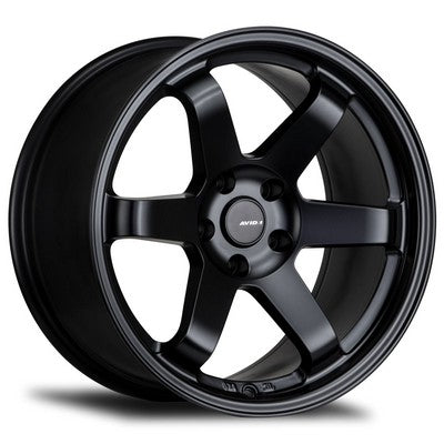 AVID.1 AV-06 Matte Black 17x8 +35 5x114.3mm 73.1mm