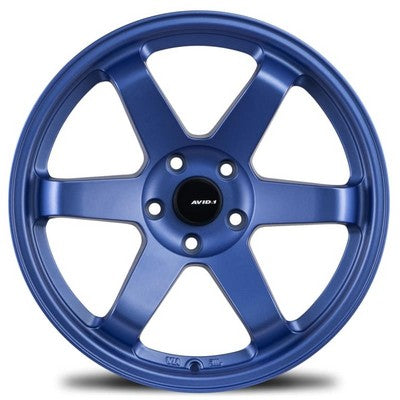 AVID.1 AV-06 Matte Blue 17x8 +35 5x114.3mm 73.1mm