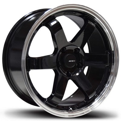 AVID.1 AV-06 Gloss Black 18x8.5 +35 5x114.3mm 73.1mm