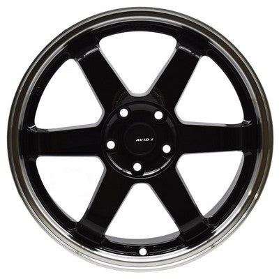 AVID.1 AV-06 Gloss Black 18x9.5 +38 5x114.3mm 73.1mm