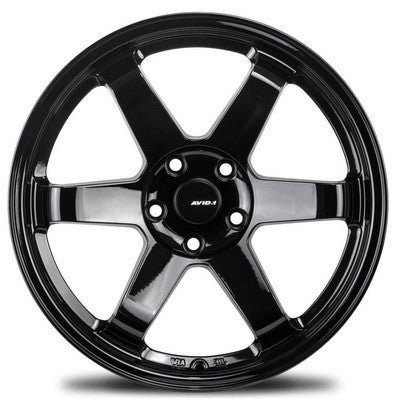 AVID.1 AV-06 Gloss Black 17x8 +35 5x100mm 73.1mm