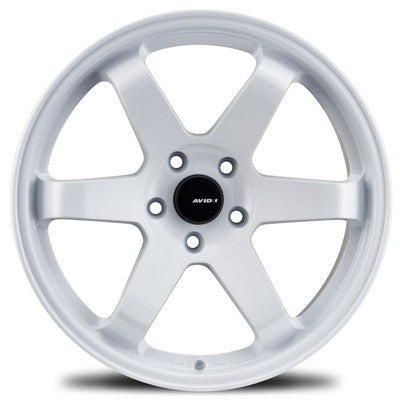 AVID.1 AV-06 White 18x8.5 +35 5x114.3mm 73.1mm