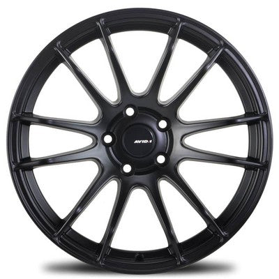 AVID.1 AV-20 Matte Black 17x8 +35 5x114.3mm 73.1mm