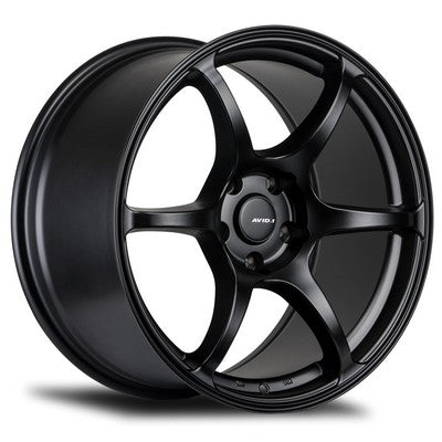 AVID.1 AV-26 Matte Black 18x8.5 +35 5x114.3mm 73.1mm