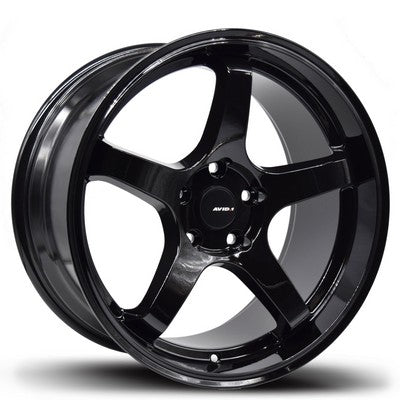 AVID.1 AV-28 Gloss Black 18x9.5 +35 5x114.3mm 73.1mm