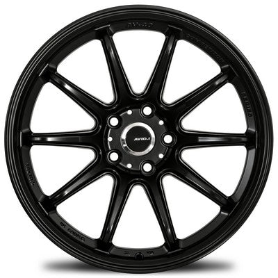 AVID.1 AV-40 Matte Black 18x8.5 +35 5x114.3mm 73.1mm