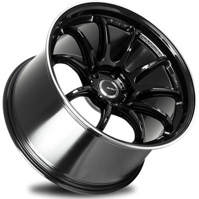 AVID.1 AV-40 Gloss Black - Machined Edge 18x8.5 +35 5x114.3mm 73.1mm
