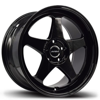 AVID.1 AV-42 Gloss Black 18x9.5 +35 5x100mm 73.1mm